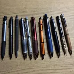 シャープペンシル 11本セット まとめ売りのサムネイル