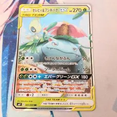 【値下げしました！！】ポケモンカード セレビィ&フシギバナGX RR