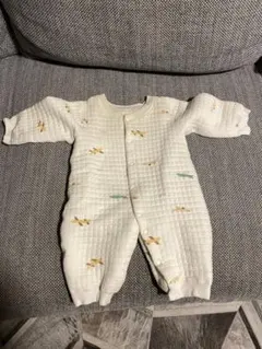 ベビー服　キルトカバーオール　飛行機