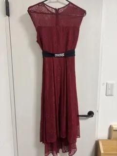 赤色ドレス 結婚式、発表会