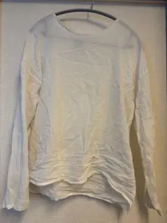 enof sheer cotton flip top White - メルカリ