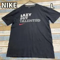 ナイキ 半袖 Tシャツ スウッシュ ブラック Lサイズ シンプル【い738】