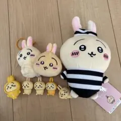 ちいかわ　ウサギ ぽてたまぬいぐるみとマスコットセットのサムネイル