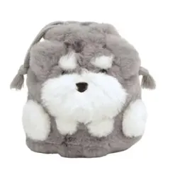 もふもふ巾着ポーチ