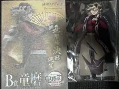 鬼滅の刃アニプレックスくじ　童磨フィギュア、アクリルスタンド、その他おまけ