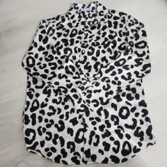 zara シャツ　レオパードのサムネイル