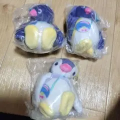 タキシードサム　ピングー　ぬいぐるみマスコット　ガチャ　3体セット