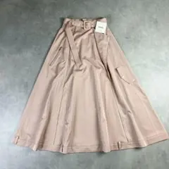 【新品】Darich ダーリッチ ライダース風ロングフレアスカート Sのサムネイル