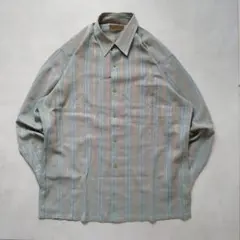 90s vintage ストライプシャツ オーバーサイズ レトロ 古着 y2k