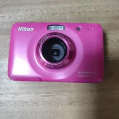 Nikon COOLPIX S30 ピンク 防水 コンデジ動作確認済み - メルカリ