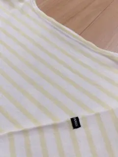 セントジェームス バスクシャツボートネック長袖カットソー　イエロー T5