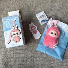 ラブブ LABUBU PIN FOR LOVE イニシャルN