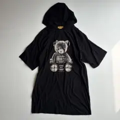 【希少】HYSTERIC GLAMOUR クマ ワンピース フーディ パーカーのサムネイル