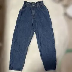 ウエストゴム　デニムパンツ