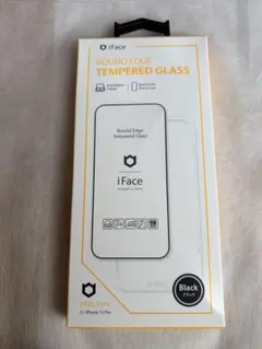 iFace iPhone 15 Pro 強化ガラスフィルム ブラック