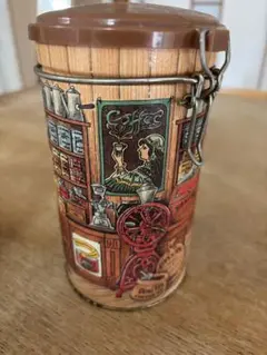 コーヒーショップデザインの密閉缶