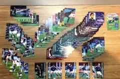 サッカー日本代表チームチップス　2002年　引退品　79枚　ホルダー付