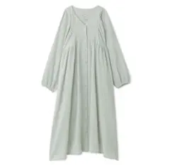 【3回使用のみの美品】ジェラートピケ　マタニティ ガーゼワンピース