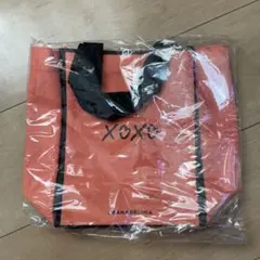 DEAN & DELUCA オレンジ トートバッグ XOXO 新品