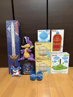ドラゴンクエスト　グッズ　フィギュア　プライズ　ぬいぐるみ　ロトの剣　セット