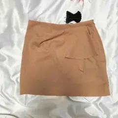 rienda  ミニスカート ベージュ