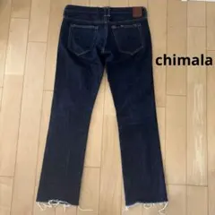 chimala 織機プリント＆ヤシの木刺繍 デニム 29 【希少・美品】チマラのサムネイル