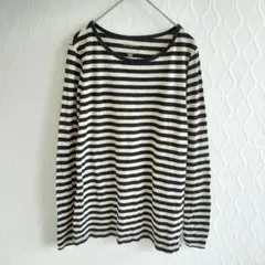 ✨BANANAREPUBLIC✨長袖Tシャツ カットソー【M】ボーダー トップス