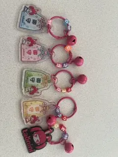 taonini アクリルキーホルダー 5個セット