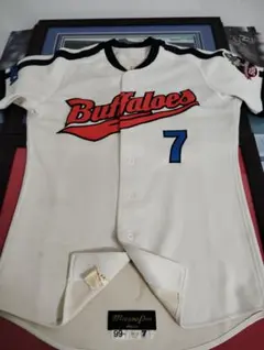 近鉄バファローズ　大村直之　実使用 ユニフォーム MizunoPro Lサイズ