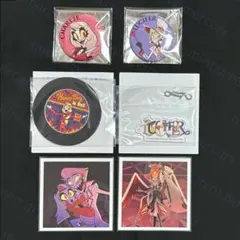 ハズビン・ホテルへようこそ 缶バッジ ましコレ他 ルシファー チャーリー 6点