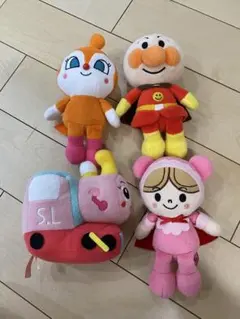 アンパンマン　プリちぃビーンズ　4体セット