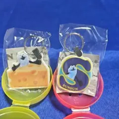 パペットスンスン リフレクターキーリング チーズ S ガチャ ②