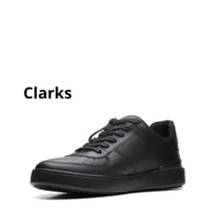Clarks コートライトタイ　ブラック　スニーカー サイズ26.5cmのサムネイル