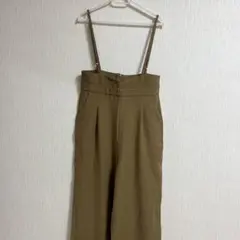 ワイドパンツ オーバーオール