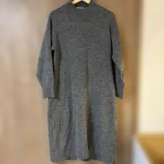 ニットワンピース ロングワンピース