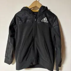 adidas ジップアップフード付きジャージ 120㎝