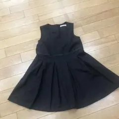 黒 ワンピース 120cm　フォーマルワンピース