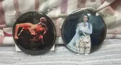 倖田來未　缶バッチ　会場限定カプセルトイ　ディナーショー　缶バッジ 倖田來未 ディナーショー2024缶バッジ 2個セット - メルカリ