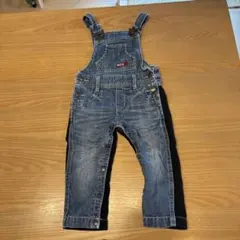 WASK デニムオーバーオール 90〜95cm