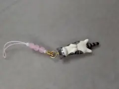 猫　ストラップ