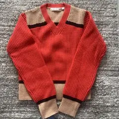 MARNI オレンジ Vネックニット Lサイズのサムネイル