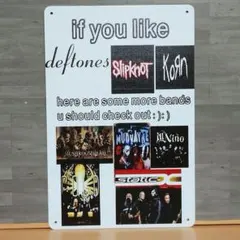 SOME MORE BANDS ブリキ看板 OK2686