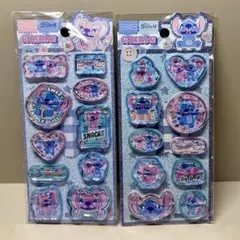 正規品　スティッチ　シャカシャカ水シール　ウォーターシール　ディズニーライセンス