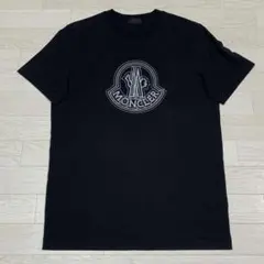最新極美品］MONCLER Tシャツ 黒ワッペン M 国内正規品 5S118 - メルカリ