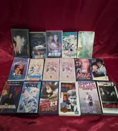 VHS ビデオテープ 14本セット 映画 アニメ まとめ
