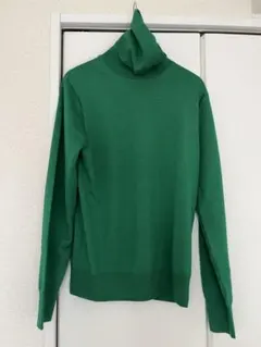 spick & spanグリーン ニットセーター 長袖