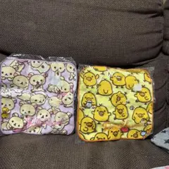 コリラックマ・キイロイトリ ミニハンカチ