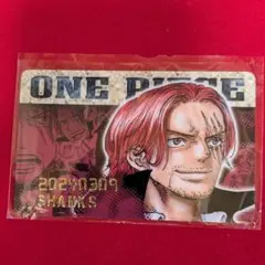 ONE PIECE シャンクス バースデーコレクション カード 2024