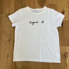 美品　agnès b. ホワイト Tシャツ サイズ3