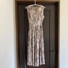 ペーズリー柄　ワンピース